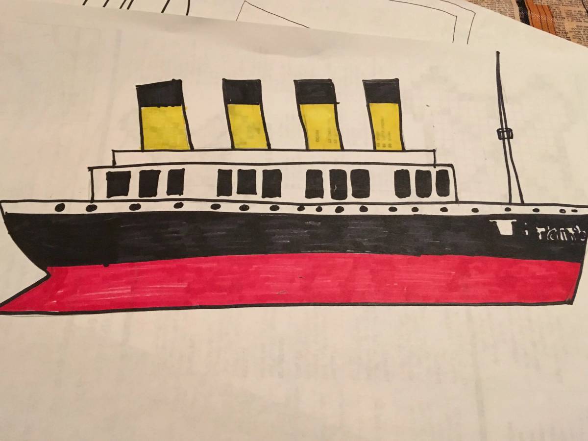 Титаник для детей #1