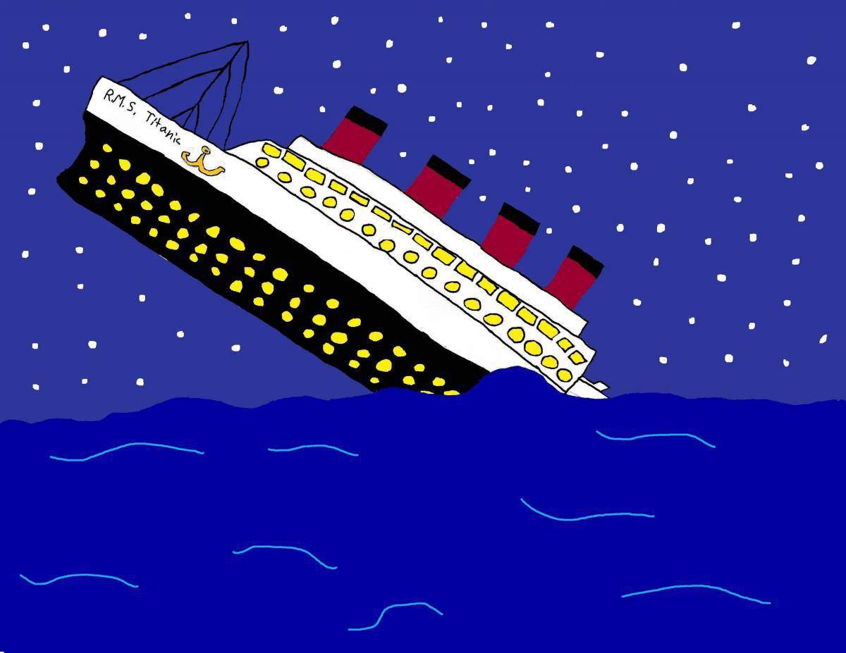 Титаник для детей #16