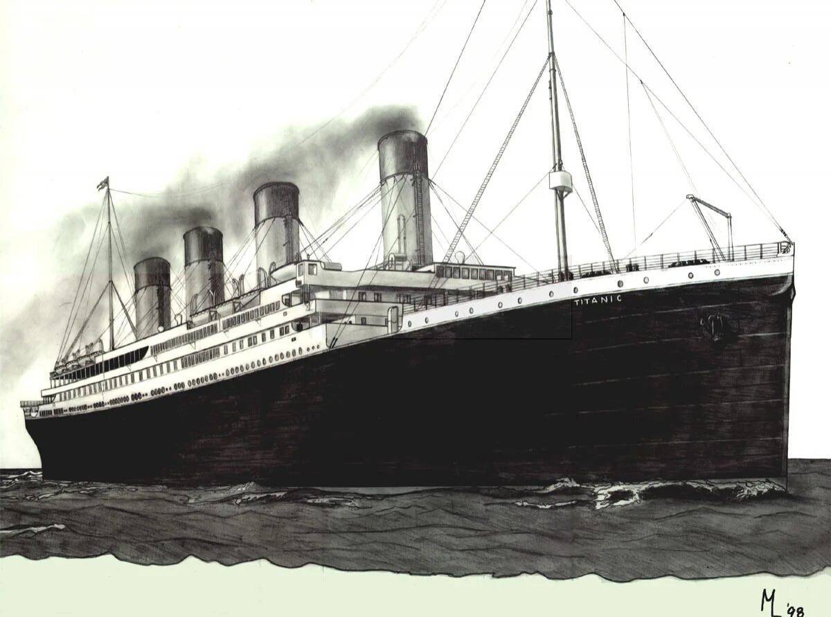 Титаник для детей #20
