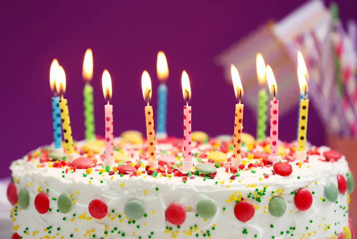 Торт на день рождения #8