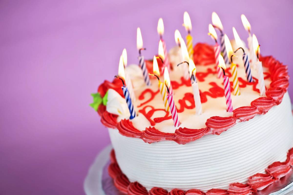 Торт на день рождения #10