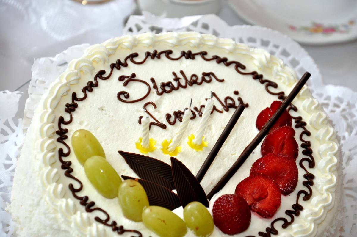 Торт на день рождения #12