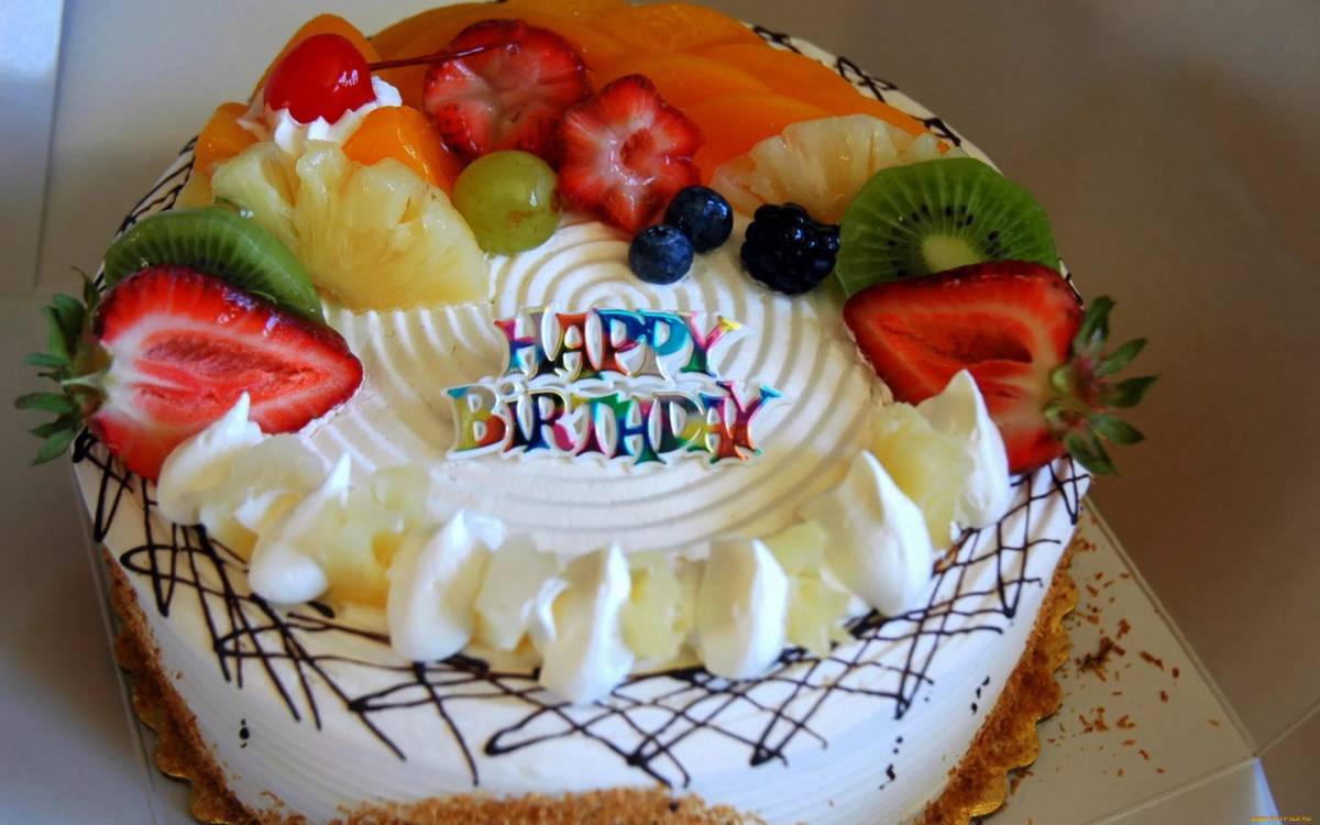 Торт на день рождения #17