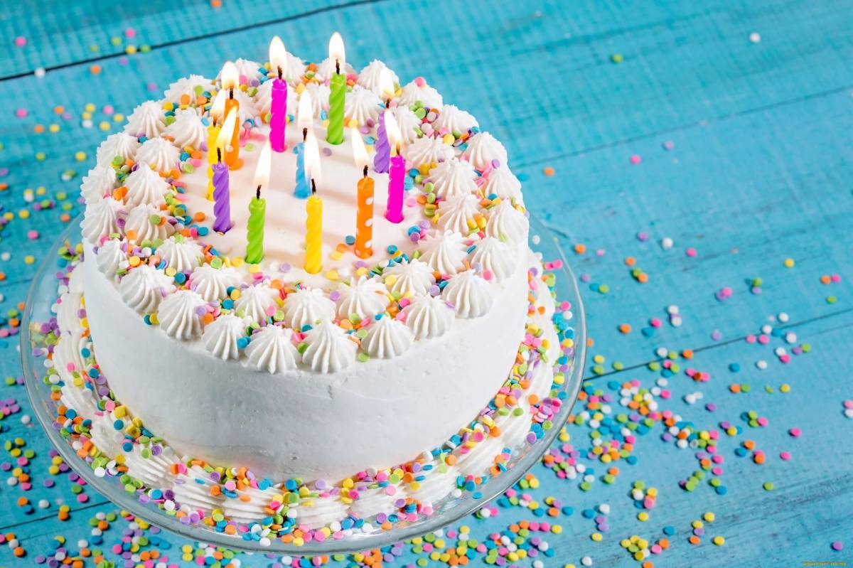 Торт на день рождения #35
