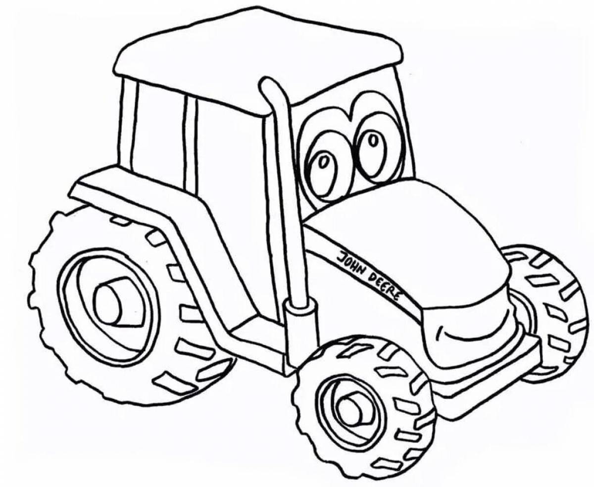 Трактор для детей 4 5 лет #21