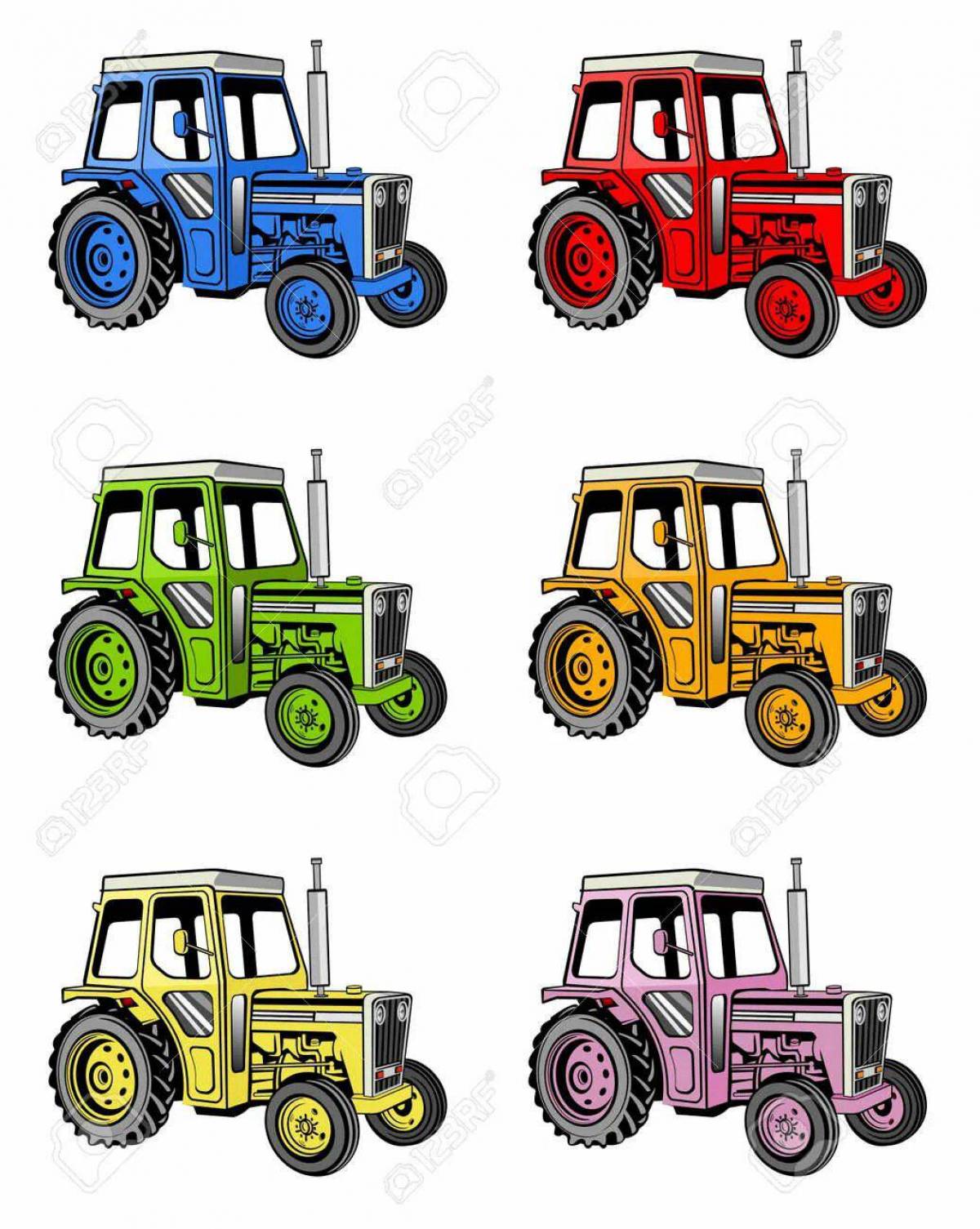 Трактор для детей 4 5 лет #26