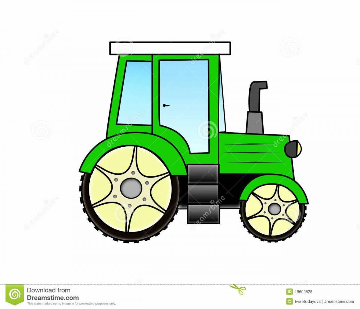 Трактор для детей 4 5 лет #31