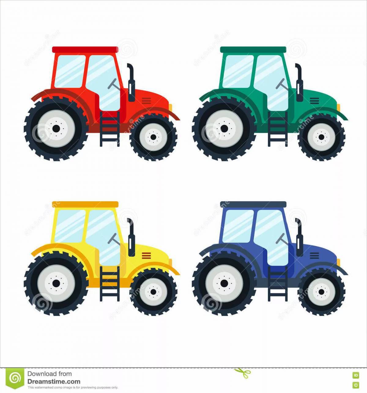 Трактор для малышей #17