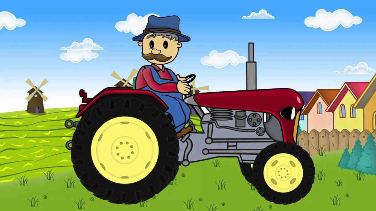 Трактор для малышей #18