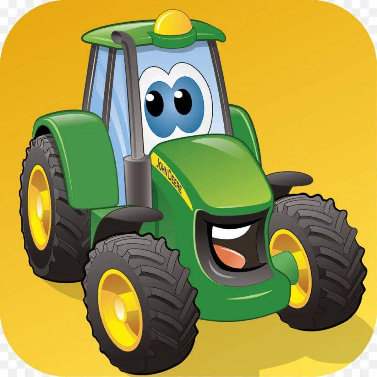 Трактор для малышей #22