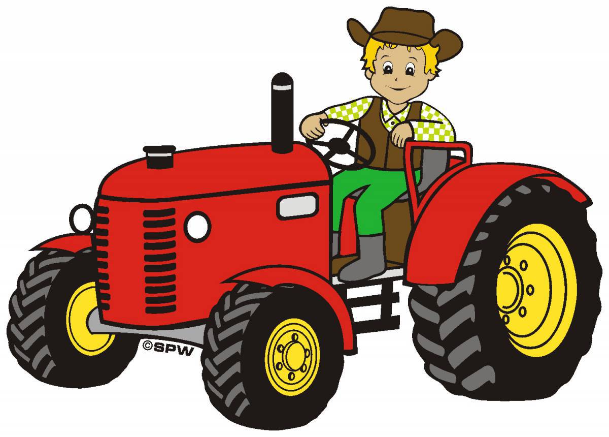 Трактор для малышей #24