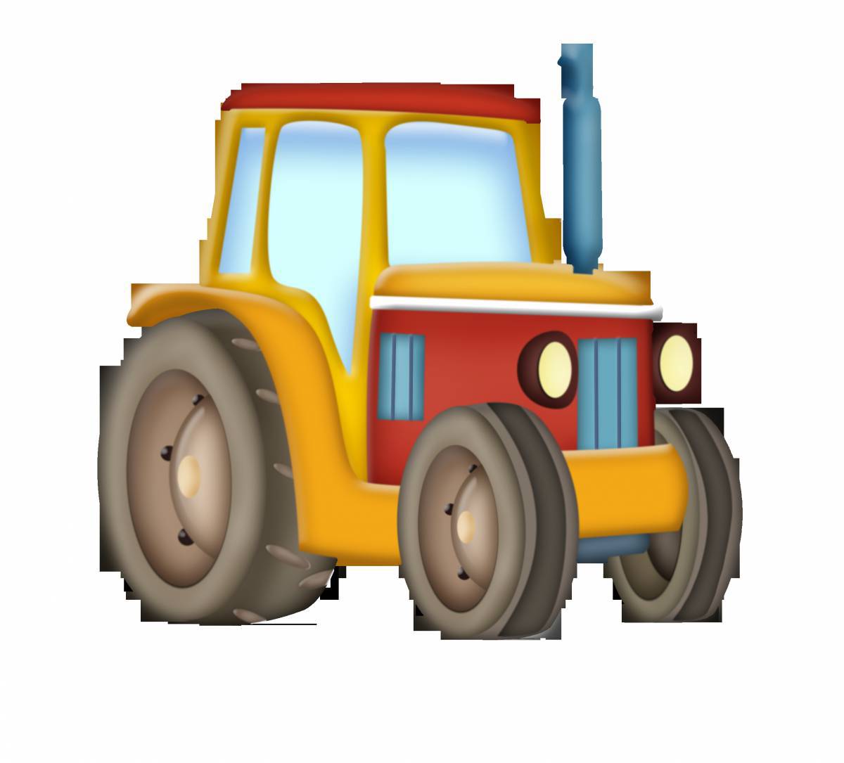 Трактор для малышей #30