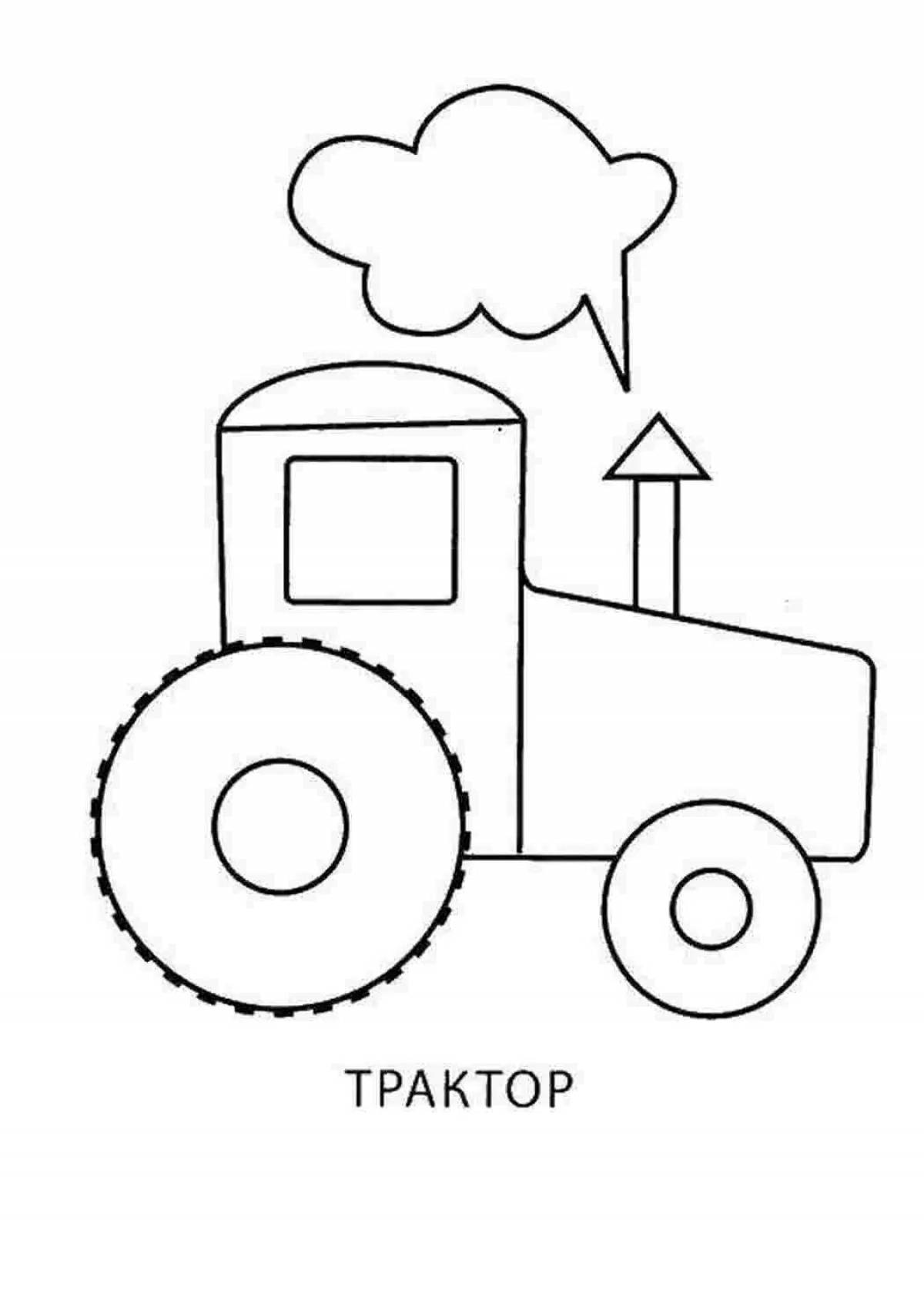 Трактора для детей 3 4 лет #1