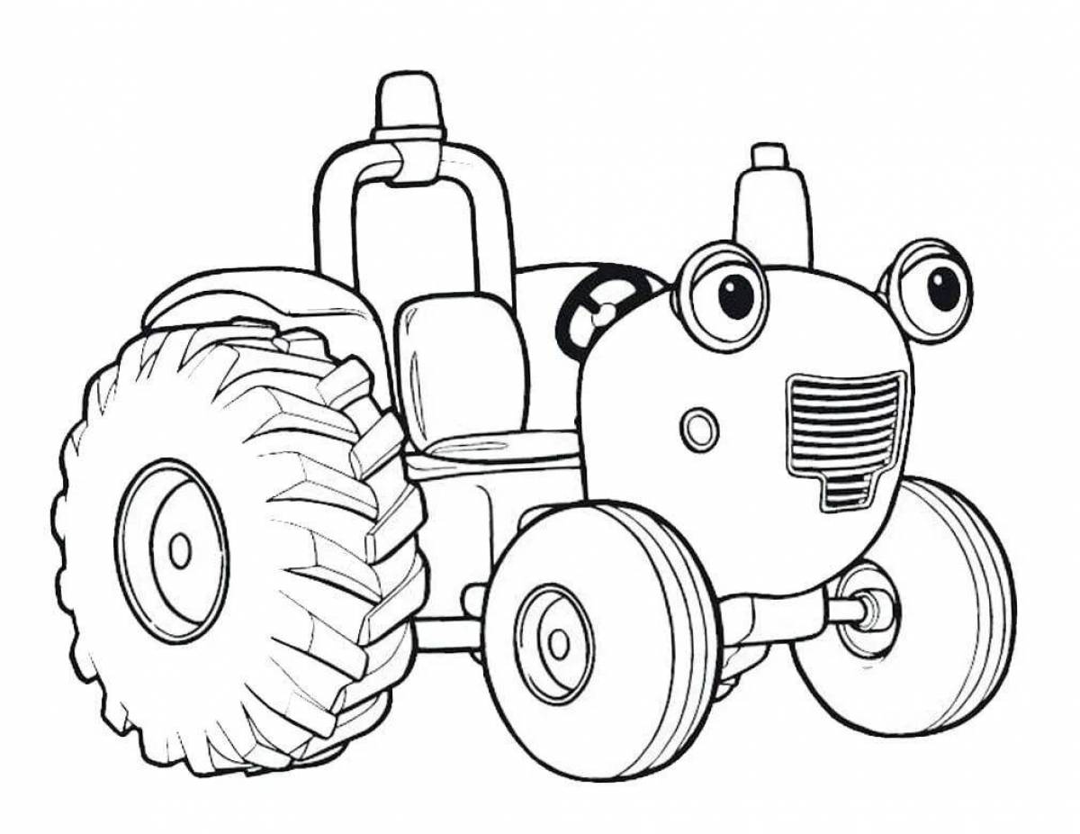 Трактора для детей 3 4 лет #29