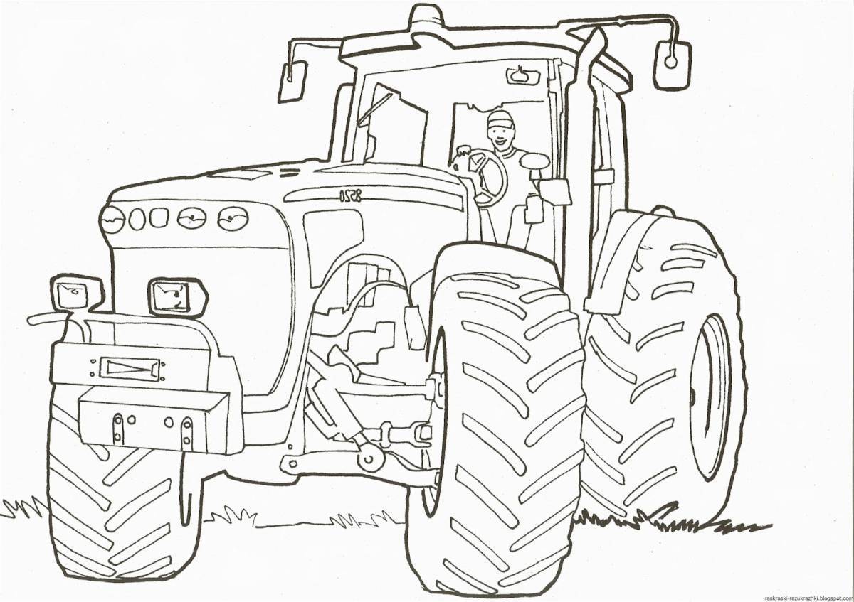 Трактора для мальчиков #13