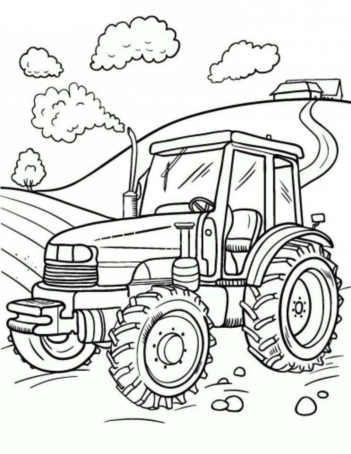 Трактора для мальчиков #21