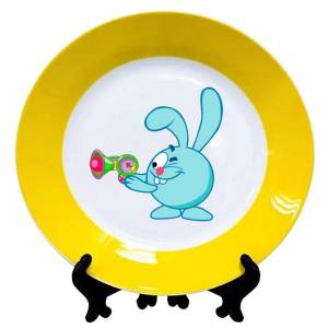 Раскраска тарелка для детей #9 #160400