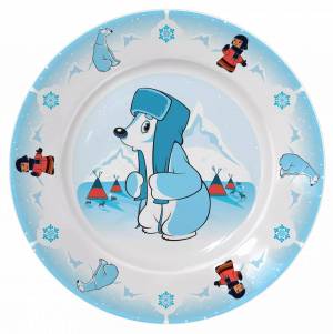 Раскраска тарелка для детей #25 #160416