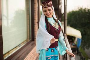 Раскраска татарский костюм национальный #9 #160503