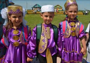 Раскраска татарский костюм национальный #19 #160513