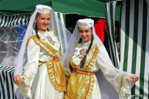 Раскраска татарский костюм национальный #24 #160518