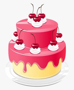 Раскраска торт для детей #7 #163348
