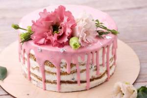Раскраска торт на день рождения #19 #163394