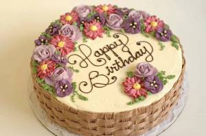Раскраска торт на день рождения #27 #163402