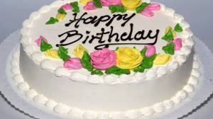 Раскраска торт на день рождения #29 #163404