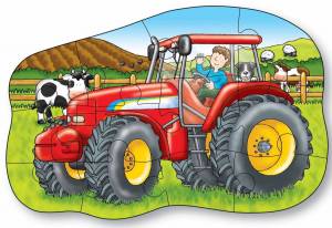 Раскраска трактор для малышей #10 #163727