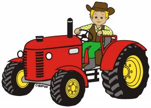 Раскраска трактор для малышей #24 #163741