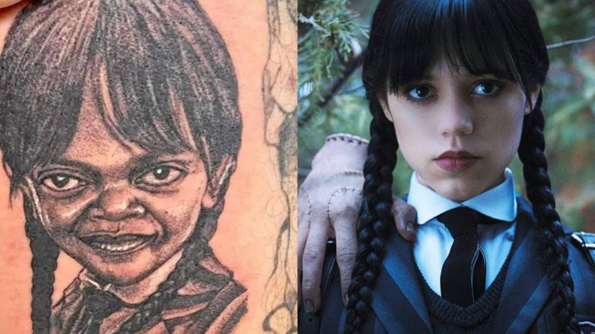 Как нарисовать wednesday addams