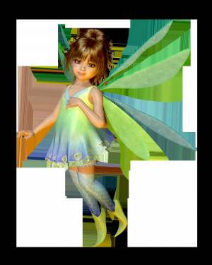 Раскраска фея для детей #23 #167563
