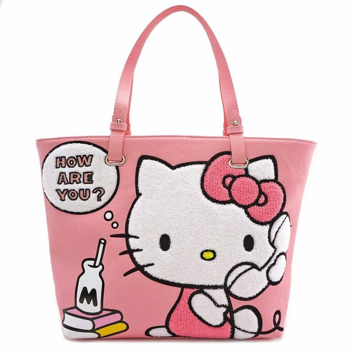 Покажи одежду hello kitty. Сумка шоппер Хелло Китти. Сумка Loungefly hello Kitty. Levis hello Kitty сумка. Суприм Хеллоу Китти сумки.