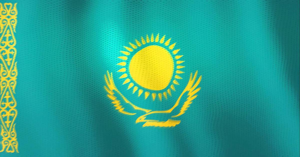 Флаг казахстана #3