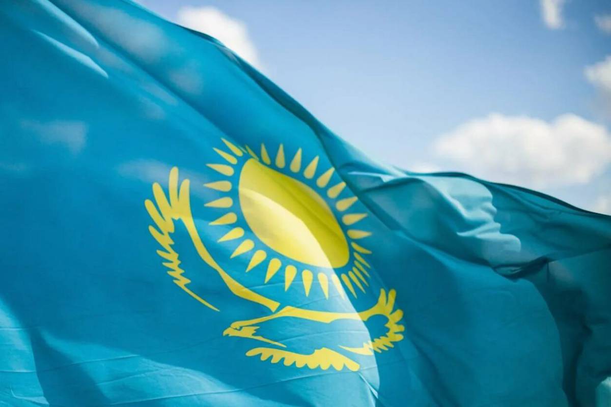 Флаг казахстана #14