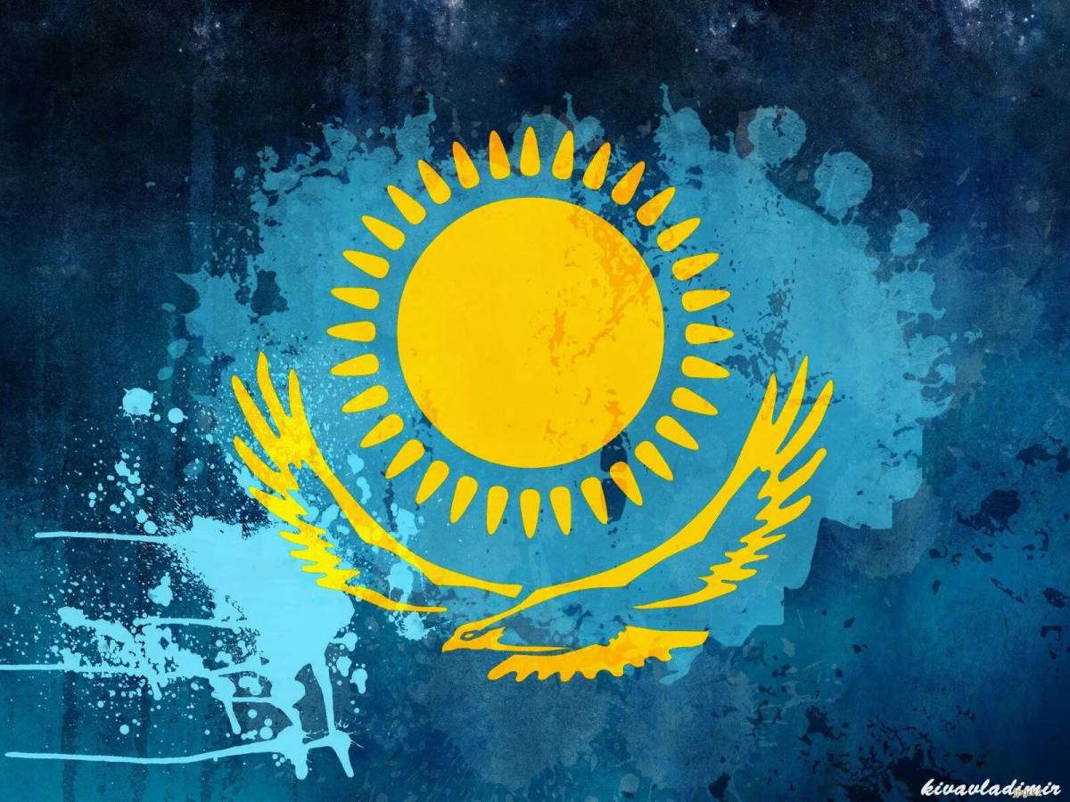 Флаг казахстана #21