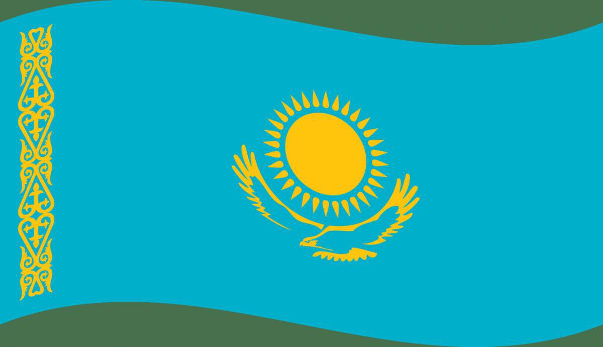 Флаг казахстана #25