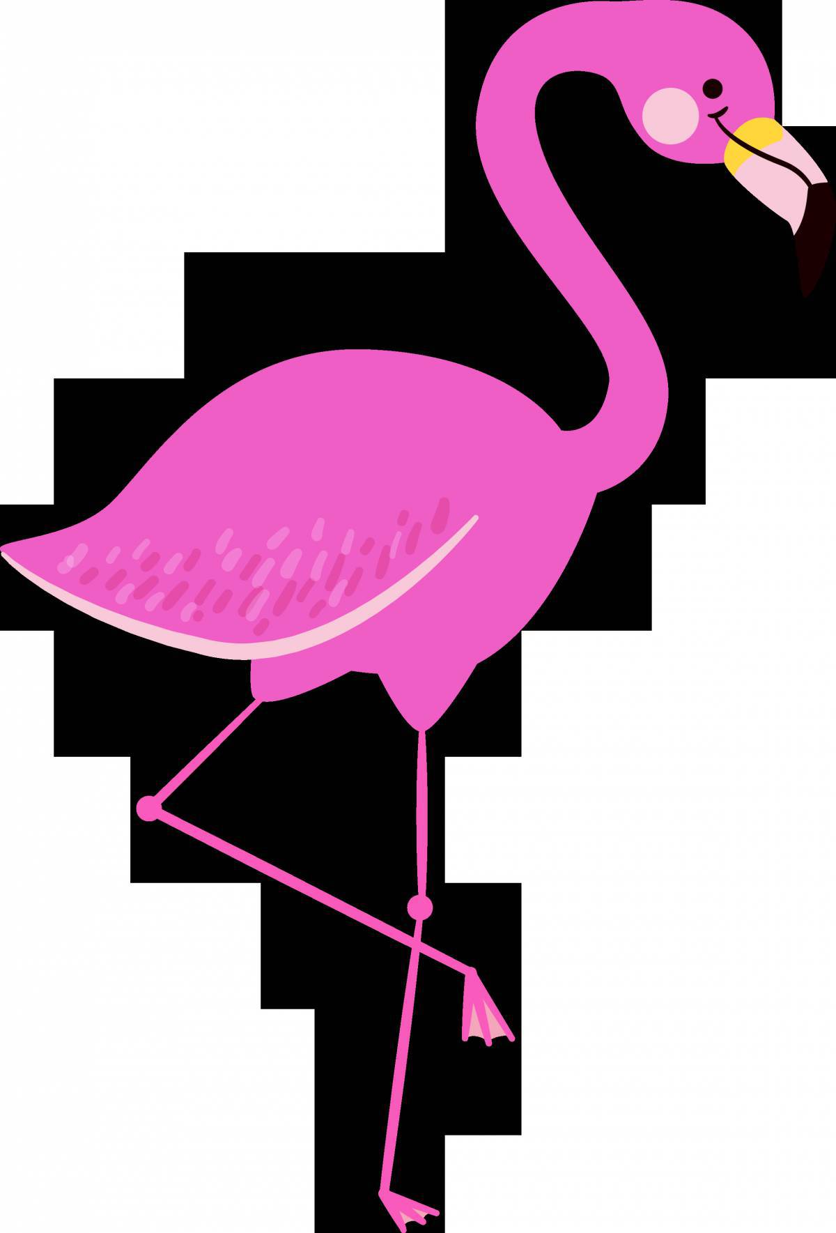 Фламинго для детей #12