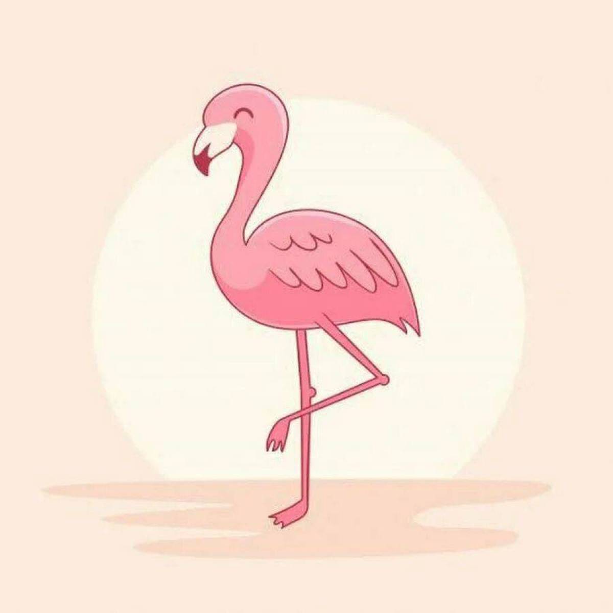 Фламинго для детей #25