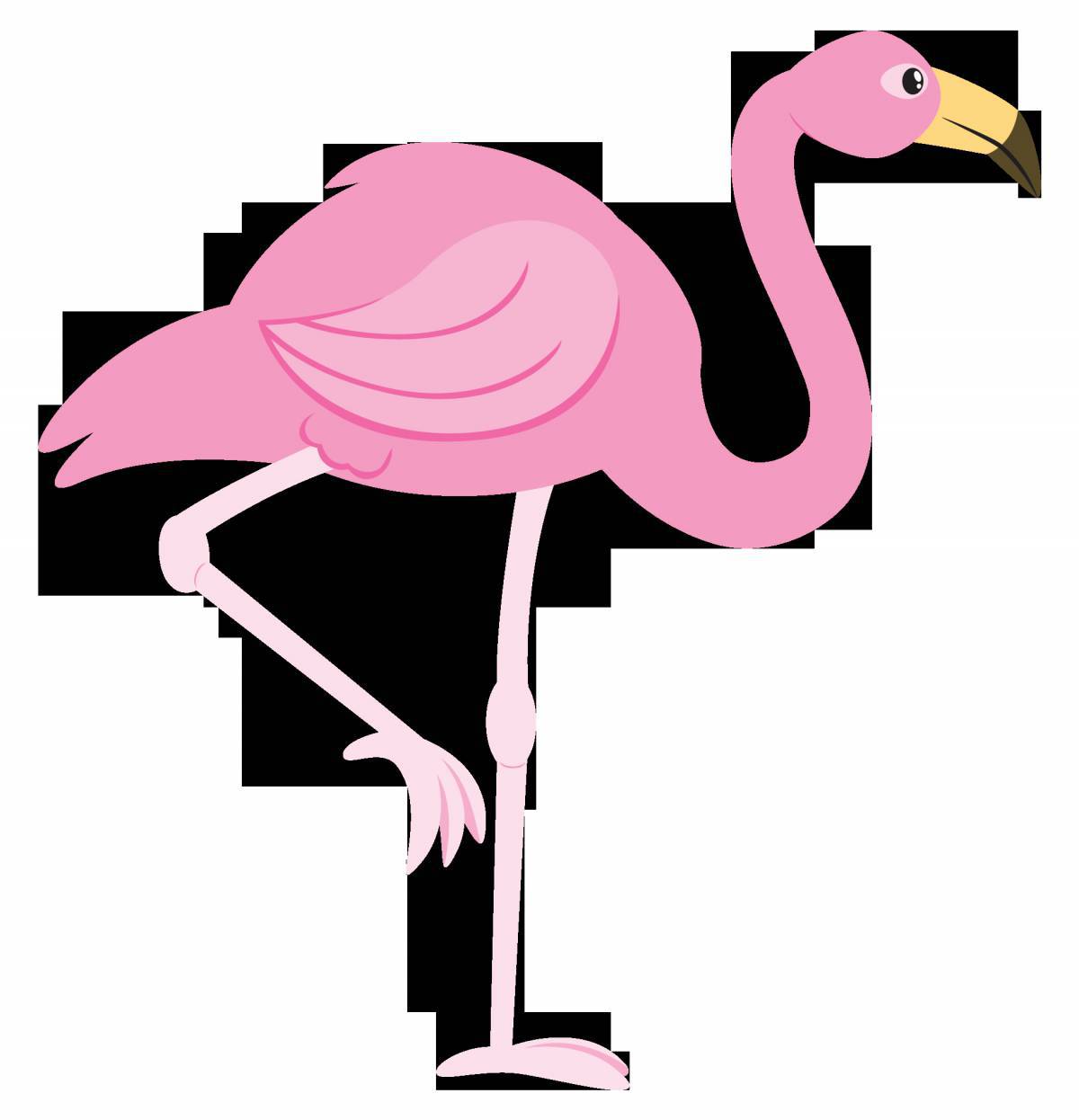 Фламинго для детей #28