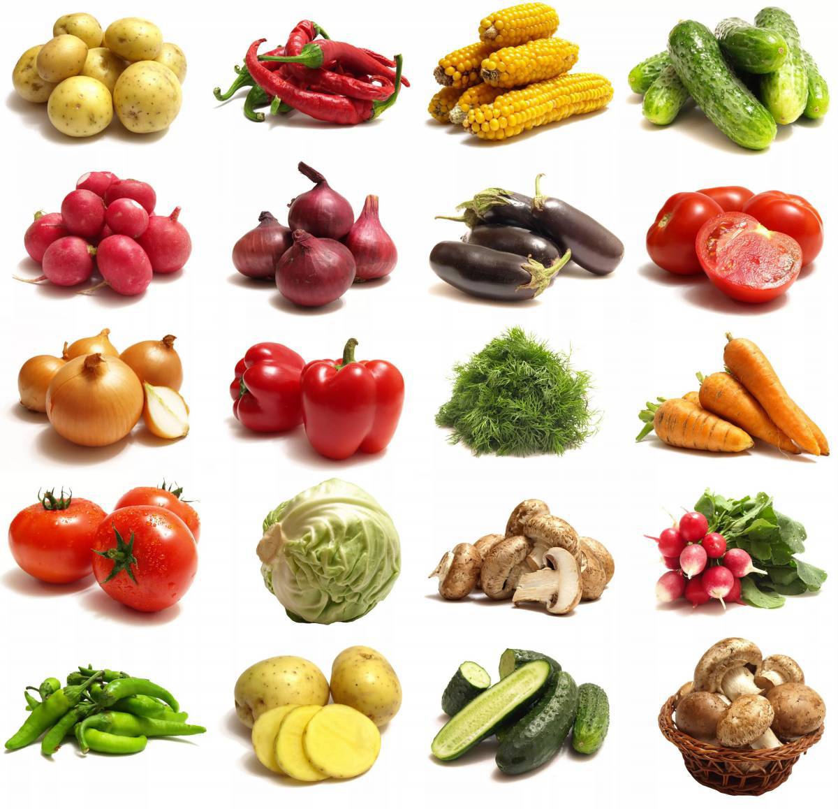 Фрукты и овощи для детей #9
