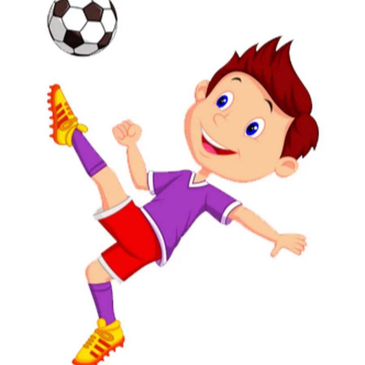 Футболист для детей #2