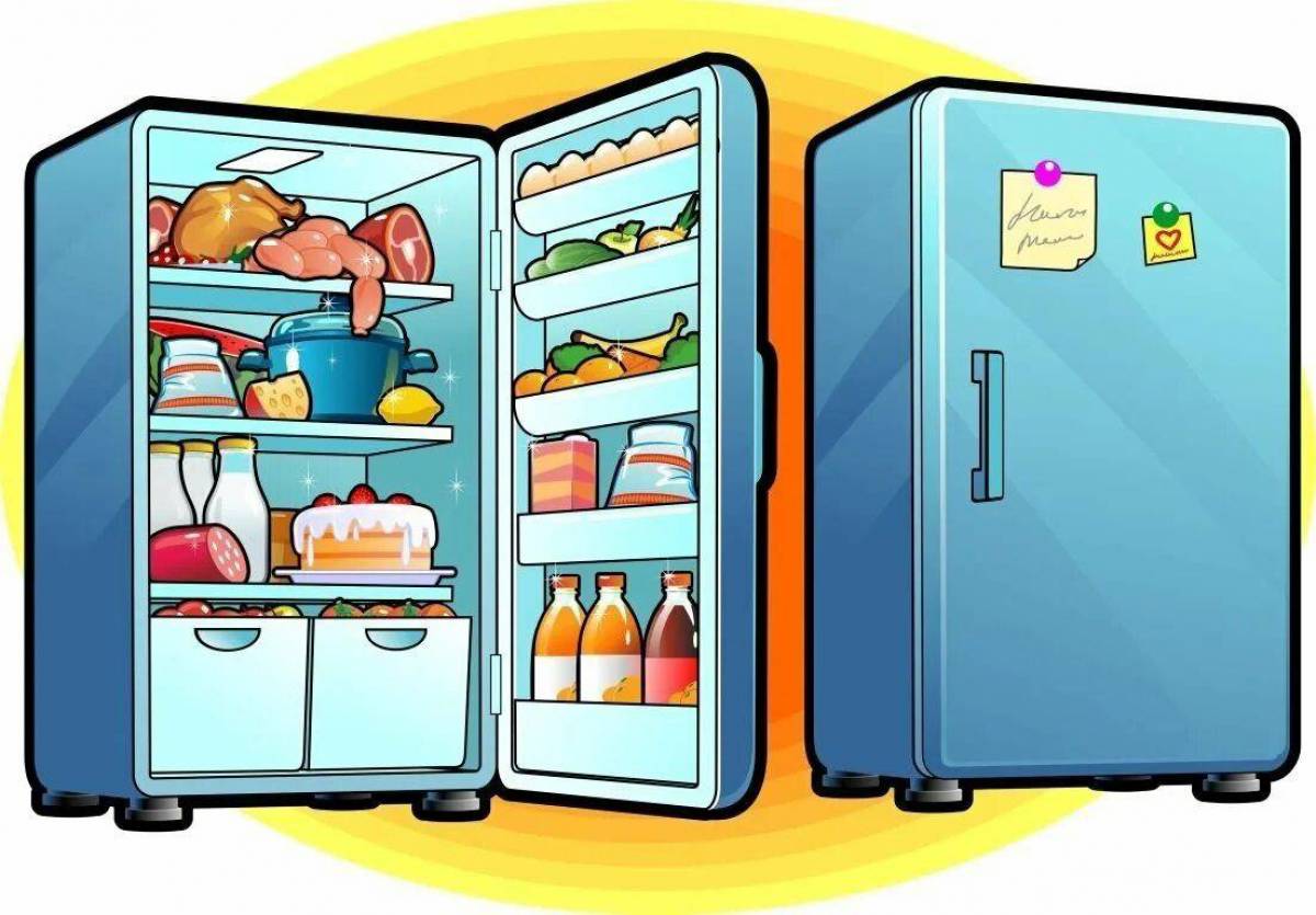 Холодильник для детей #1