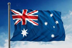 Раскраска флаг австралии #2 #168271