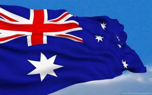 Раскраска флаг австралии #11 #168280