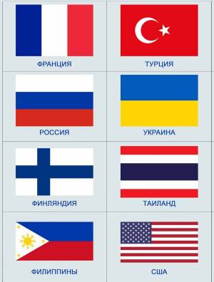 Раскраска флаги стран #35 #168572