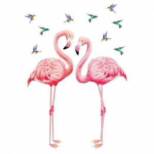 Раскраска фламинго для детей #18 #168615