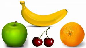 Раскраска фрукты для детей 4 5 лет #36 #169710