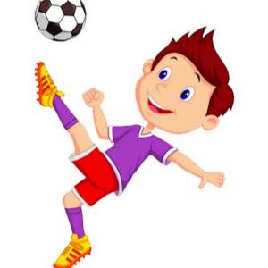 Раскраска футболист для детей #2 #170029